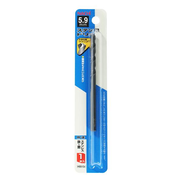 他サイト： イトー BIGMAN ステンレス用ドリル1本入  5.9mm 67628 [315-676287]の商品画像