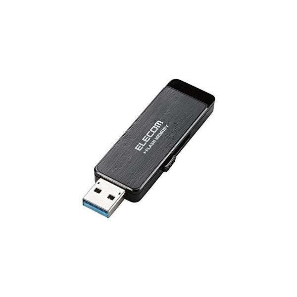 �G���R�� USB3.0�t���b�V�� 32GB AES�Z�L�����e�B�@�\�t �u���b�N MF-ENU3A32GBK [F040323]