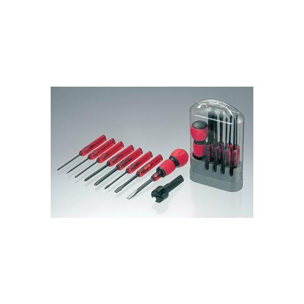 他サイト： 【当日出荷】アネックス ANEX 電工グリップ8pcドライバーセット #6950 [38-101633]の商品画像