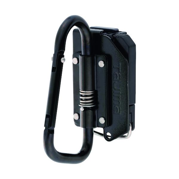 他サイト： TJMデザイン タジマ 着脱式工具ホルダースチール カラビナ大 折りたたみ SFKHI-CLF [50-262998]の商品画像