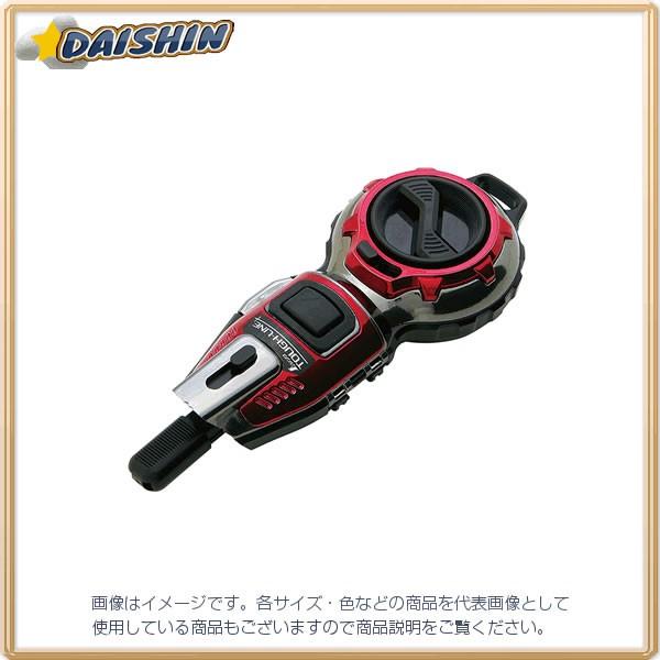 シンワ測定 ハンディ墨つぼ Jr.Plus自動巻タフライン メタルレッド No