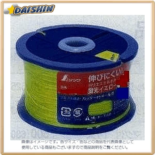 シンワ測定 ポリエステル 水糸 リール巻 蛍光イエロー 細 0.5mm500m No