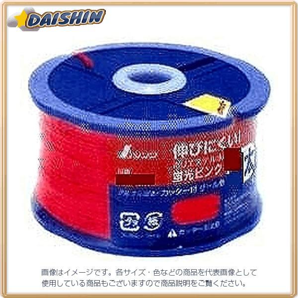 シンワ測定 ポリエステル 水糸 リール巻 蛍光ピンク 太 0.8mm 270m No
