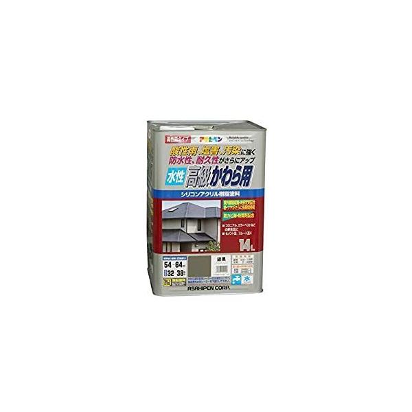 アサヒペン 水性高級かわら用 14L (ペンキ・ラッカー) 価格比較 アサヒペン 水性高級かわら用 14L (ペンキ・ラッカー) 価格比較