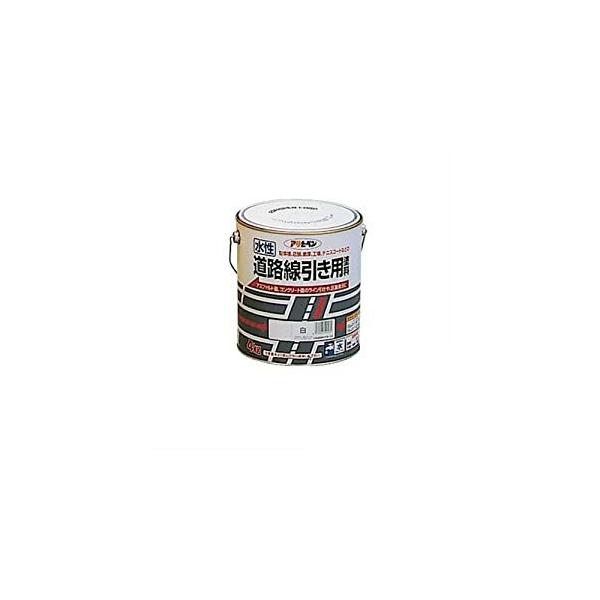 アサヒペン 水性道路線引き用塗料 4kg (ペンキ・ラッカー) 価格 アサヒペン 水性道路線引き用塗料 4kg (ペンキ・ラッカー) 価格