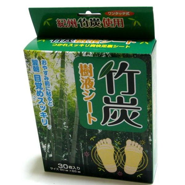 つかれすっきり爽快足裏 竹炭樹液足裏シート 1箱 30枚入 Dejapan Bid And Buy Japan With 0 Commission