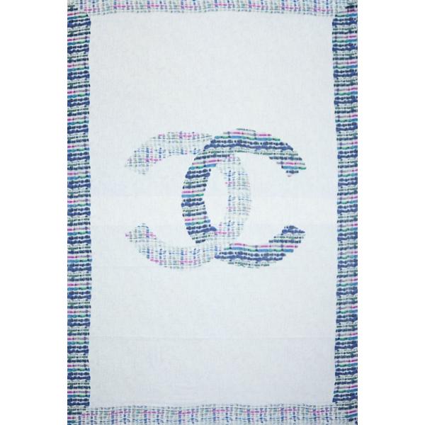 CHANEL（シャネル） ココマーク 大判ストール カシミア シルク ライト