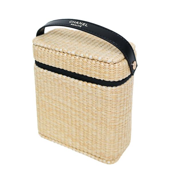 シャネル　新品　即完売　カゴバッグ　ベージュ　バニエ　デ　エサンシェル 美品】 シャネル バニティバッグ レ ベージュ パニエ デ エサンシエル