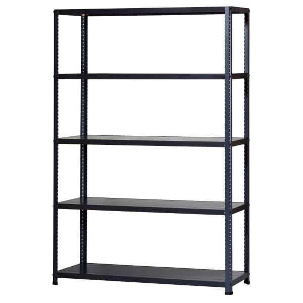 �X�`�[�����b�N ��120cm ���s45cm ����180cm 5�i �ω׏d150kg/�i JF-2 �X�`�[���I �I ���b�N �Ɩ��p ���[ �K���[�W �H�� �X�� �I�t�B�X ������ �����z�� �ړ] ���i�摜3