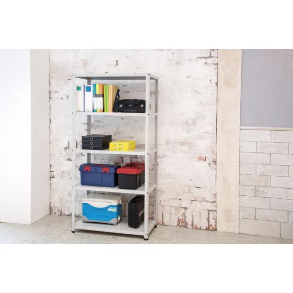 �X�`�[�����b�N ��180cm ���s60cm ����180cm 4�i �ω׏d150kg/�i JF-8 �X�`�[���I �I ���b�N �Ɩ��p ���[ �K���[�W �H�� �X�� �I�t�B�X ������ �����z�� �ړ] ���i�摜5
