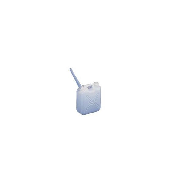 一般水缶　ポリタンク　日本製　広口缶　5Ｌ　水専用タンク　水容器　（ノズル付）