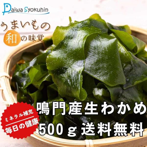 わかめ 生わかめ500g 国産 鳴門海峡 鳴門わかめ 徳島県 塩わかめ 生ワカメ 味噌汁 サラダわかめ 国産わかめ 塩蔵わかめ 塩蔵ワカメ 送料無料 ポイント消化
