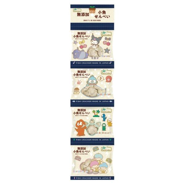 ノースカラーズ 純国産小魚せんべい（4連）11g×4袋 ×1個