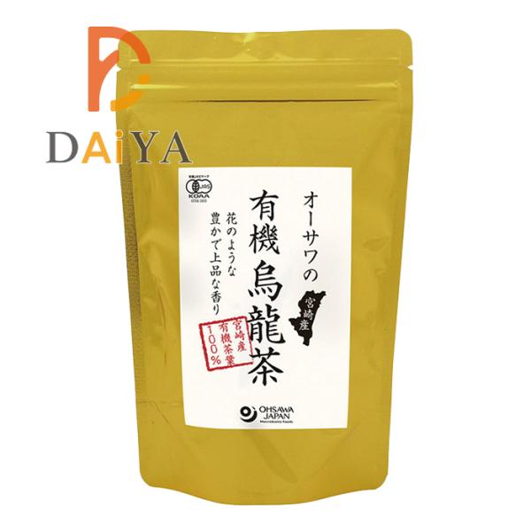 オーサワの宮崎産有機烏龍茶 60g ×1個