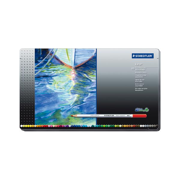 ステッドラー カラトアクェレル水彩色鉛筆60色 125M60 : ダイヤストア