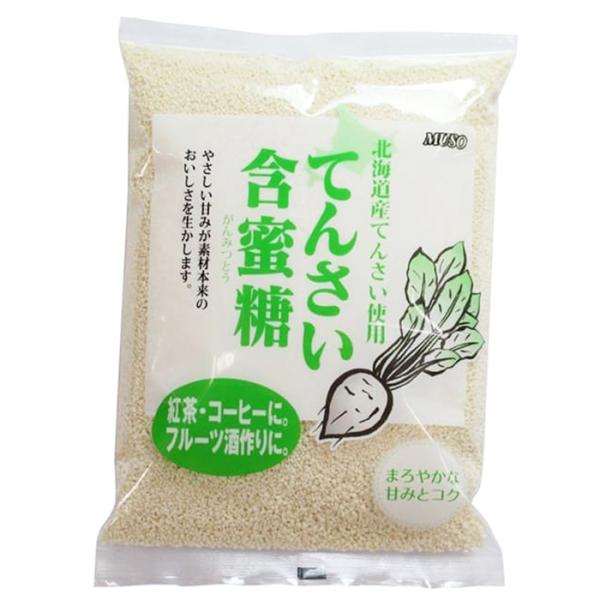 北海道産てんさい原料から作られた、蜜分を含んだ「てんさい含蜜糖」です。原材料 原料糖（てんさい（北海道））、糖蜜（てんさい（北海道））☆味・色ともクセが出ないように、出来るだけ焦げないように仕上げています。まろやかな風味があり、すっきりとし...