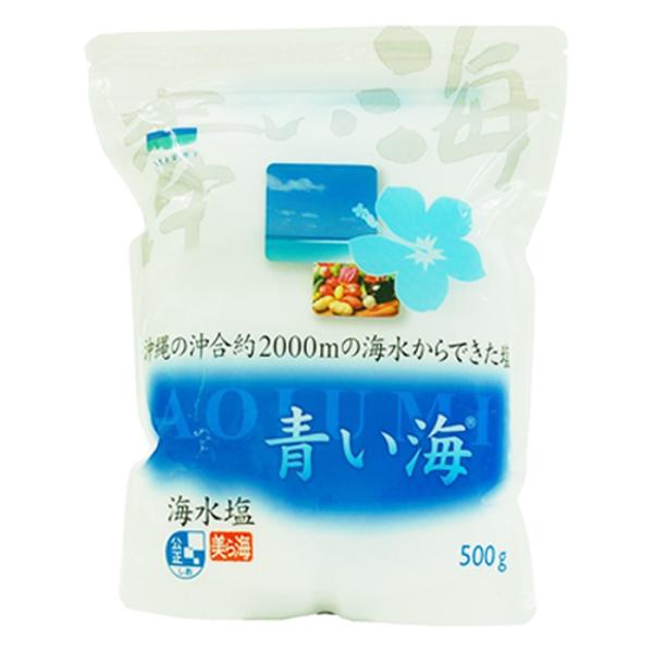 他サイト： 青い海 沖縄の海水塩青い海500g ×1個の商品画像
