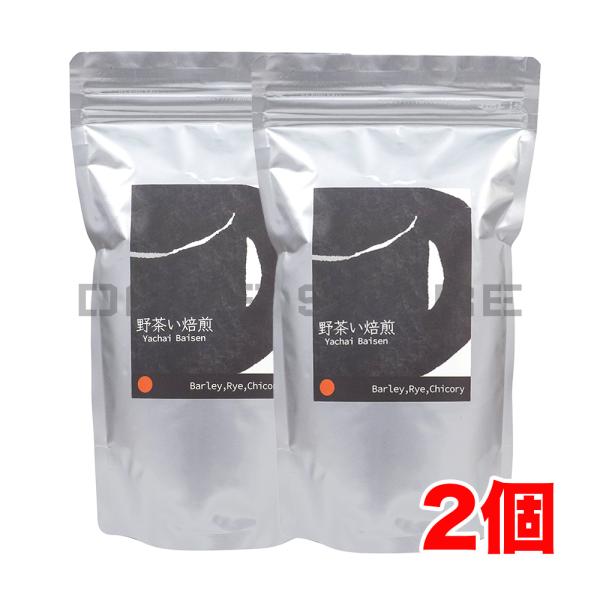 野茶い焙煎 チコリーコーヒー(詰替用・袋)180g ×2個