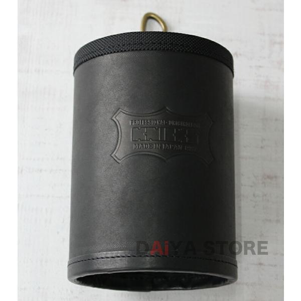 ニックス KNICKS KBS-100DC ダストカップ ヌメ革 ブラック 腰袋 腰道具