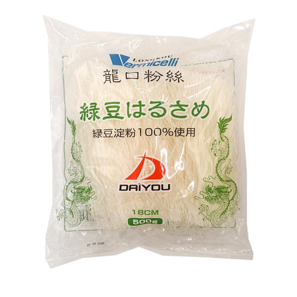 【内容量】500g【原材料】緑豆でん粉【原産国】中国【保存方法】直射日光、高温多湿を避け、常温で保存してください。