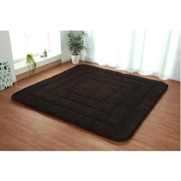 【i】【代引不可】 イケヒコ こたつ敷布団 ラグ ふっくら敷 撥水 モデルノ ブラウン 190×190cm 6022719【北海道・沖縄・離島不可】 i】【代引不可】 イケヒコ こたつ敷布団 ラグ ふっくら敷 撥水