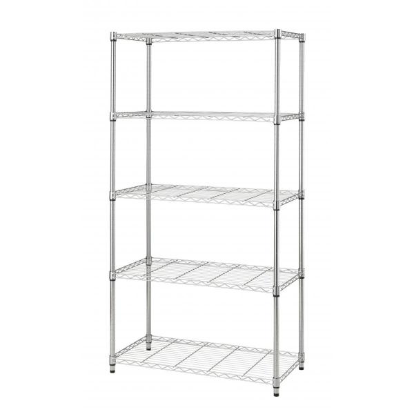 DOSHISHA（ドウシシャ） システムワイヤーラック 5段 90W SW25-90175 
