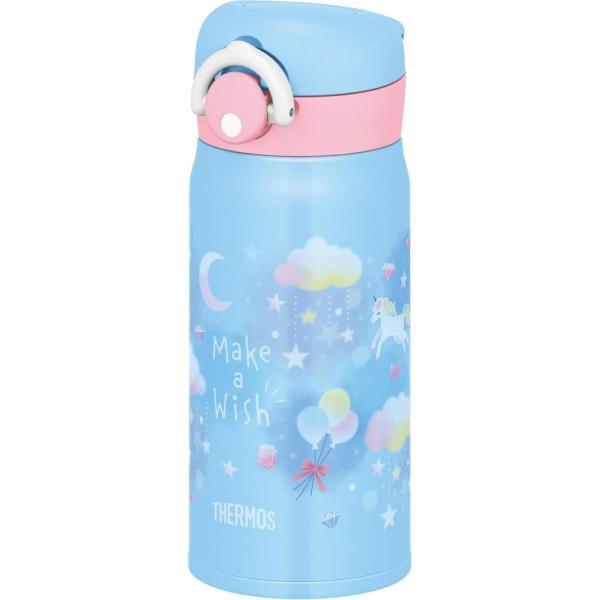 他サイト： サーモス 真空断熱ケータイマグ スカイブルー SKY JNR-353G 0.35L 水筒 マグボトル ドリンクボトル キッズボトル THERMOSの商品画像