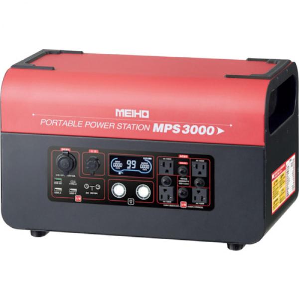 ワキタ MEIHO ポータブル電源 ポータブルパワーステーション MPS3000