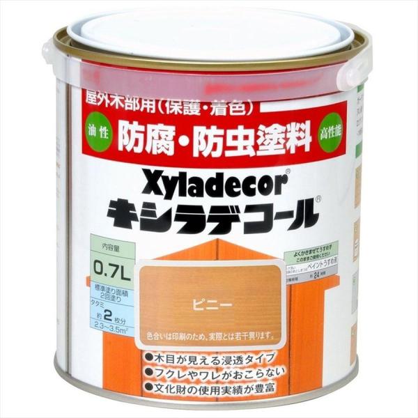 大阪ガスケミカル キシラデコール ピニー 0.7L 油性 屋外用 防腐・防虫