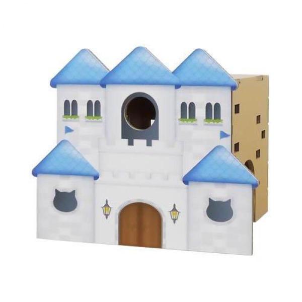キャットハウス ワンダートリップ トイレカバー ニャッスル 猫グッズ Paper New Standard 強化ダンボール KM-AW-018-01
