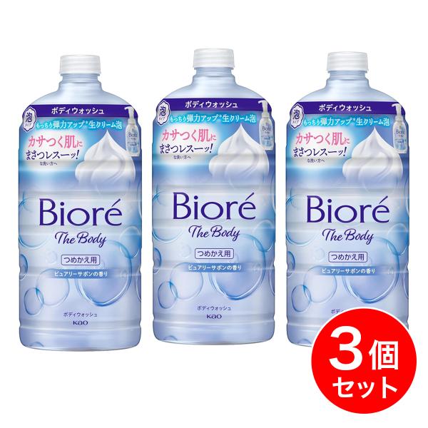 まとめ買い】花王 ビオレ ザ ボディ 泡タイプ ポンプ 780ml×3個セット