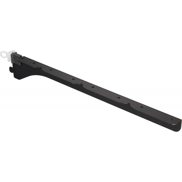 他サイト： 和気産業 ピラシェル 棚受 右用 344mm 黒 ブラック WPS041 4枚用 1×4材 DIY 壁面収納の商品画像