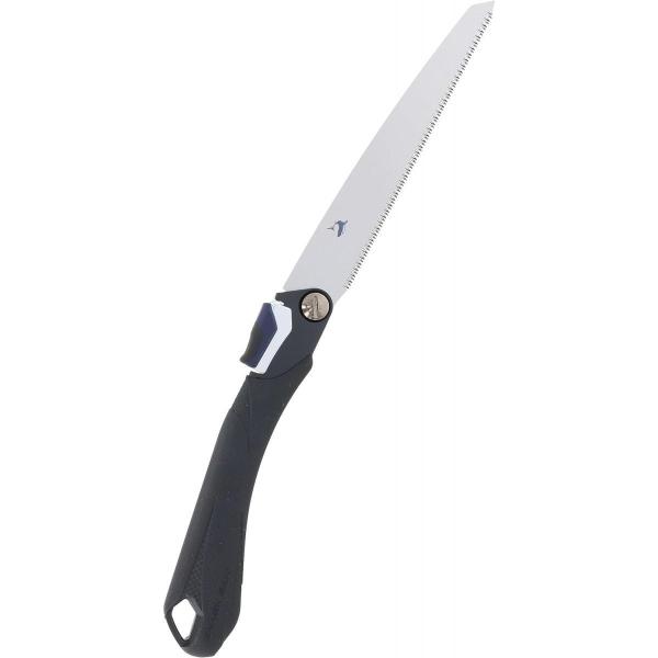 他サイト： 高儀 シャークソー 替刃式 折込鋸 一般木材用 210mm のこぎり 鋸 ノコギリ 替え刃式 クリアコート仕上げ フック穴付の商品画像