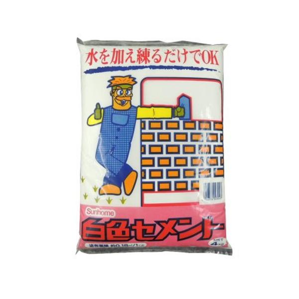 白色セメント Cwー4ー4kg 新品