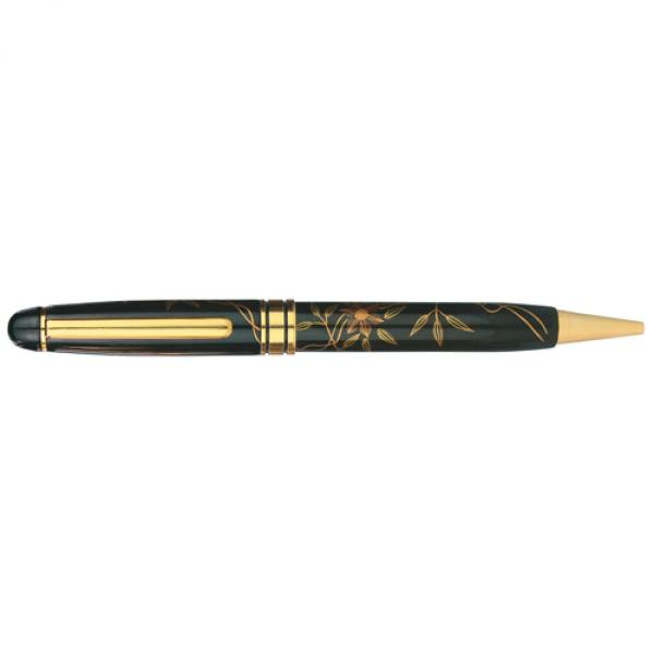 セキセイ 輪島塗 蒔絵「雅風」ボールペン 鉄線花 AX−8802