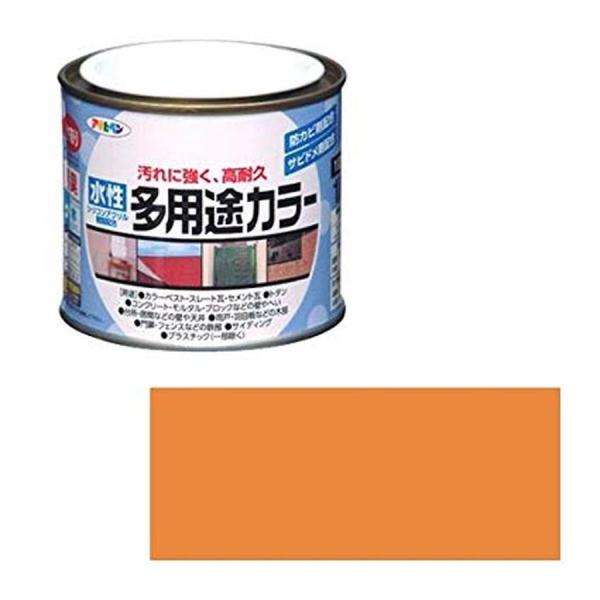 他サイト： アサヒペン 水性多用途カラー 1/5L オレンジの商品画像