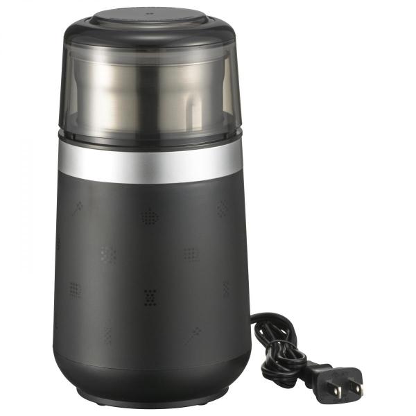 オーム電機 コーヒーミル COK-OR100　水洗いOK 細挽き 荒挽き ワンタッチ 電動 ホッパー分離式 コーヒーグラインダー