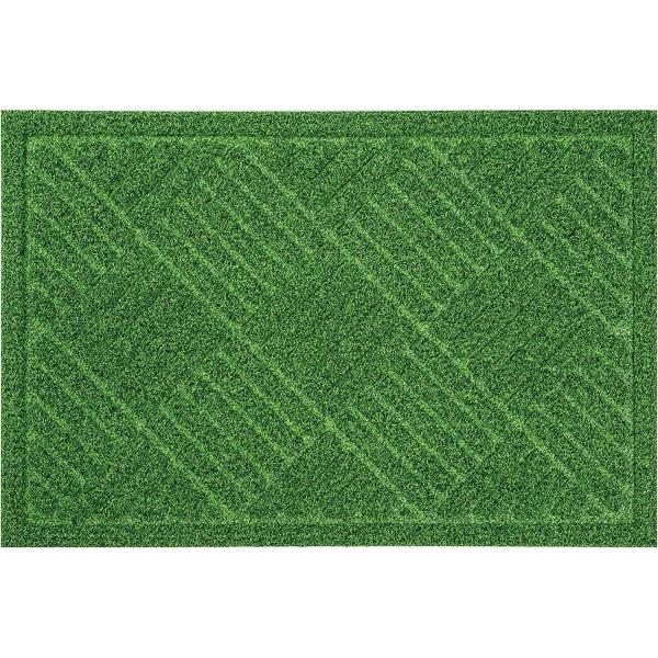 ベストコ 玄関マット 芝生調 グラススタイルマット 40×60cm ND-612 泥落とし 吸水 滑りにくい