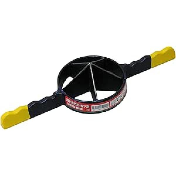 千吉 両手用 竹割 （５ツ割） 96mm 作業用 竹割り器 竹割り 切れ味抜群 刃物 竹割作業 道具 コツ ナタ 庭 竹垣 庭師 竹割包丁 竹細工
