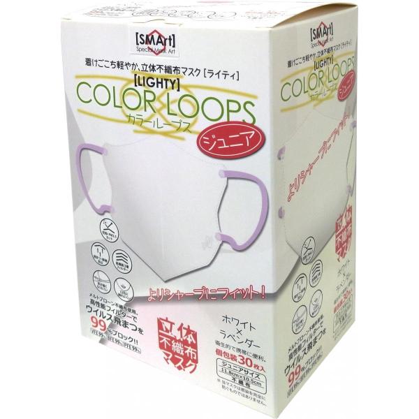 在庫有・即納】アドバンス 立体不織布マスク【LIGHTY】ジュニア カラー