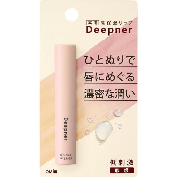 他サイト： 近江兄弟社 メンターム ディープナーリップ 2.3g ビタミン ホホバ油 保湿 リップ リップクリーム 医薬部外品の商品画像