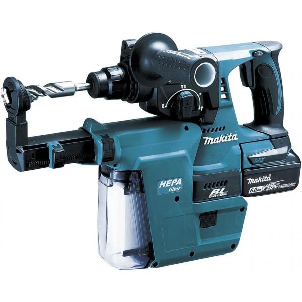 マキタ 集じん機付きハンマドリル HR244DGXV makita 充電式 マキタ(makita) 24mm充電式ハンマドリル 集じんシステムDX01付