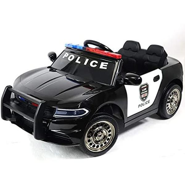 ジャンク 当時物 ヨネザワ POLICE CAR ブリキ 電池式 ポリスカー 電動