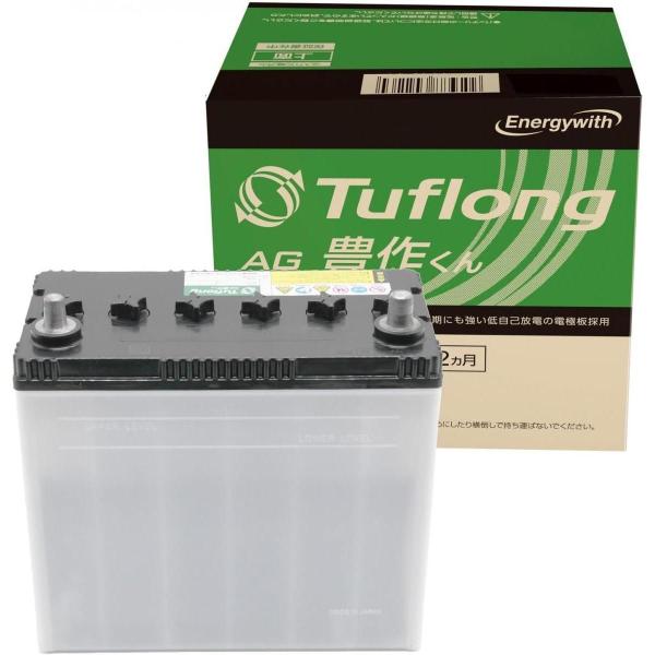 他サイト： 【在庫有・即納】  エナジーウィズ Energywith Tuflong タフロング 国産車バッテリー 農業機械用 Tuflong AG 豊作くん AGA40B19Lの商品画像