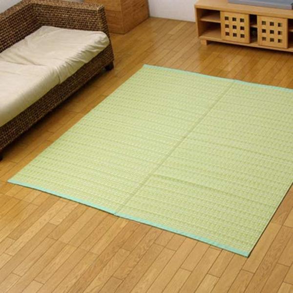 他サイト： 【i】【代引不可】イケヒコ PPカーペット バルカン グリーン 477×382cm・本間10畳 2102219【北海道・沖縄・離島不可】の商品画像