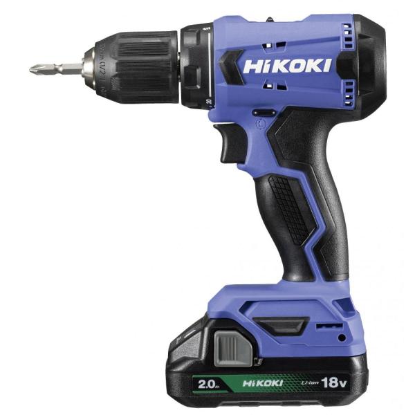 他サイト： 【在庫有・即納】HiKOKI(ハイコーキ) 18V コードレスドライバドリル FDS18DA(2BG)　バッテリー×2・急速充電器(UC18YKSL) ・ケース付の商品画像