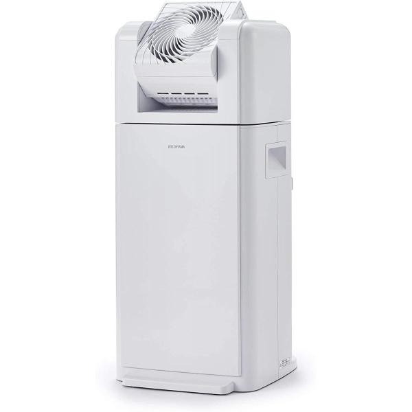 他サイト： 【在庫有・即納】アイリスオーヤマ  サーキュレーター衣類乾燥除湿機 8L 衣類乾燥 乾燥 衣類 部屋干し  IJDC-K80 ホワイトの商品画像
