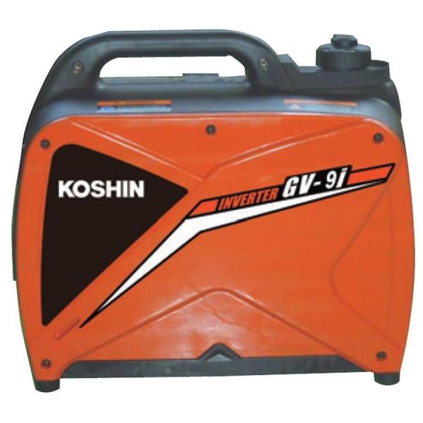 工進（KOSHIN） インバーター発電機 (定格出力0.9kVA) GV-9i 防災 災害