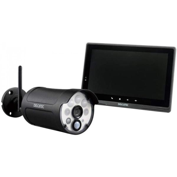 センサーライト付ワイヤレスフルHDカメラ＆10inchモニターセット WSS10M1C