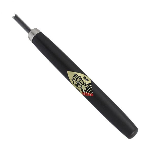 桜日本 彫刻刀 鋼付 三角 3mm 版画 彫刻 与板利器 Yoita